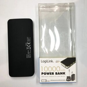 Power Bank Logilink PA0145, Fast Charge, 2, 4A, 10000 mAh. BY-329 Колір: чорний в Київській області от компании shop-shap