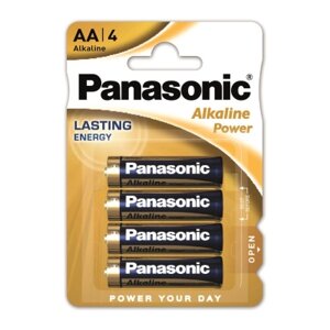 Батарейка Panasonic LR06 Alkaline Power * 4 (LR6REB/4BPR)