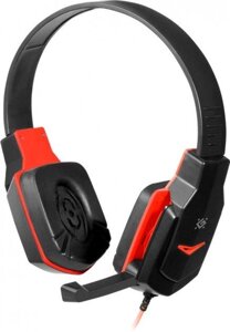 Ігрові навушники Defender Warhead G-320 Black-Red