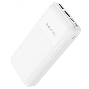 Універсальна мобільна батарея Power bank Borofone BJ16A Cube 20000mAh (Білий) в Київській області от компании shop-shap