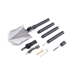 Багатофункціональна туристична складана лопата Nextorch MT30 (різак, пила, молоток, кирка, склобій)