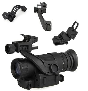 Тактичний монокуляр нічного бачення Night Vision PVS-14 + адаптер на шолом L4G24