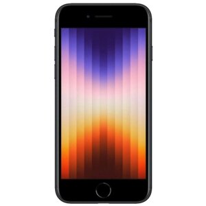 Мобільний телефон Apple iPhone SE (2022) 128Gb Midnight (MMXJ3)