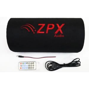 Активний Сабвуфер Автомобіль Бочка ZPX Audio ZX-10Sub 1000w+Bluetooth Колонка в Машину