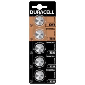 Батарейка Duracell CR 2025 / DL 2025 * 5 (5010980) в Київській області от компании shop-shap