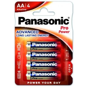 Батарейка Panasonic AA PRO POWER * 4 (LR6XEG/4BP) в Київській області от компании shop-shap