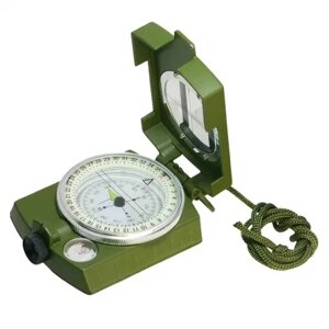 Військовий багатофункціональний компас TSC-069 (75х65мм) у чохлі Хакі
