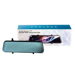 Дзеркало з відеореєстратором L1027 10'' (2 камери) touch AHD