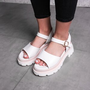 Жіночі сандалі Fashion Ellie 3659 38 розмір 24,5 см Білий