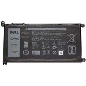 Акумулятор для ноутбука Dell Inspiron 15-5568 WDX0R, 42Wh (3500mAh), 3cell, 11.4V (A47307) в Київській області от компании shop-shap