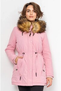 Куртка жіноча колір блакитний 224R19-10 зимова рожевий
