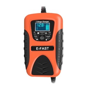 Автомобільний зарядний пристрій E-FAST ZYX-J120 12V 7A (Червоний)