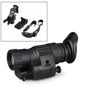 Монокуляр нічного бачення Night Vision PVS-14 4х+ набір кріплень на шолом в Київській області от компании shop-shap