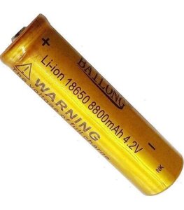 Акумулятор 18650 Bailong Li-ion 8800mAh 4.2 V (Gold)