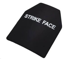 Комплект керамічних бронеплит Strike face 6 клас NIJ IV 2.7кг (Бронепластини) дві 5.4кг