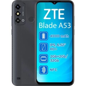 Мобільний телефон ZTE Blade A53 2/32GB Grey