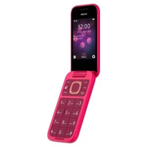 Мобільний телефон Nokia 2660 Flip Pink 1500 mAh 4G роскладний