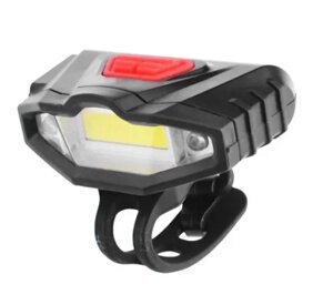 Велосипедний ліхтар Kiakuo KK-901-COB + 2led red + microUSB + 4 режими