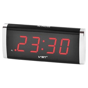 Годинник електронний мережевий VST-730-1 червоні цифри 220В