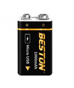 Акумулятор Beston USB крона 9v Li-ion 1000mAh