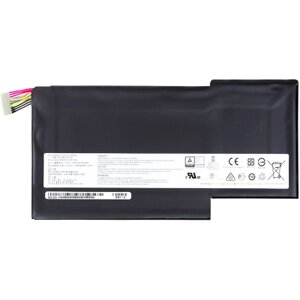 Акумулятор для ноутбука MSI GS63 Stealth Pro Series (BTY-M6J) 11.4V 5700mAh PowerPlant (NB470105)