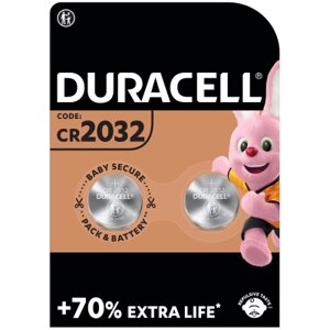 Батарейка Duracell CR 2032 / DL 2032 * 2 (5007659) в Київській області от компании shop-shap