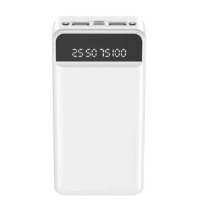 Універсальна мобільна батарея XO PR163 20000mAh (Білий)