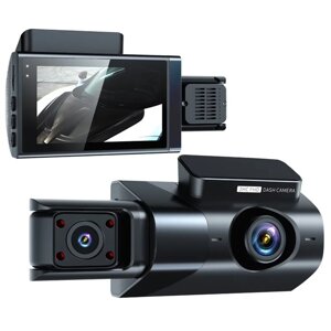 Автомобільний відеореєстратор Y-18 (3 камери) Wi-Fi Full HD