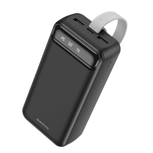 УМБ портативне зарядне Power Bank BOROFONE BJ14B 30000mAh 2USB із ф-цією настільної лампи, чорне в Київській області от компании shop-shap