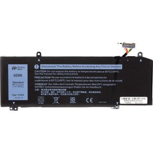 Акумулятор для ноутбука DELL Alienware M15 R1 2018 (1F22N) 15.2V 3750mAh PowerPlant (NB441907)