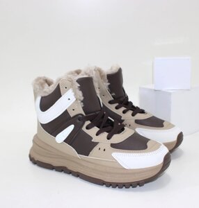 Зимові кросівки на блискавці + шнурок 36 - 39