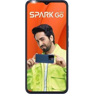 Мобільний телефон Tecno KG5m (Spark Go 2022 2/32Gb) Atlantic Blue (4895180776953)