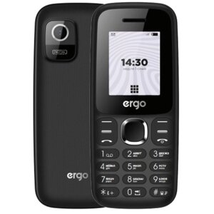 Мобільний телефон Ergo B184 Black