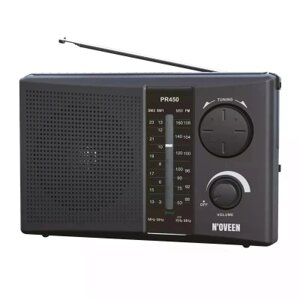 Портативний радіоприймач N'oveen PR450 Black (RL070857) AM, FM в Київській області от компании shop-shap