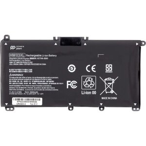 Акумулятор для ноутбука HP 255 G8 (HW03XL) 11.4V 3500mAh PowerPlant (NB462087)