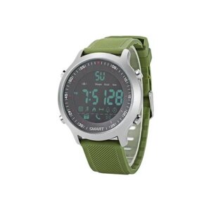 Розумний Смарт годинник UWatch EX18 Green c LED дисплеєм