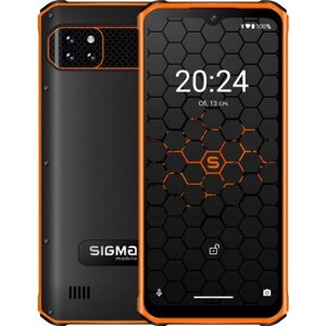 Мобільний телефон Sigma X-treme PQ56 Black Orange (4827798338025) . 10000 mAh