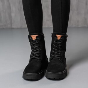 Черевики жіночі зимові Fashion Zsa 3804 36 розмір 23,5 см Чорний