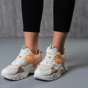 Кросівки жіночі Fashion Jasper 3791 38 розмір 24 см Білий