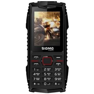 Мобільний телефон Sigma X-treme AZ68 Black Red (4827798374924)