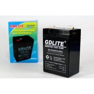 Акумулятор GDLITE-GD-645 6V 4.0Ah