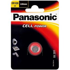 Батарейка Panasonic CR 1220 * 1 LITHIUM (CR-1220EL/1B) в Київській області от компании shop-shap