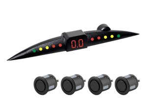 Парктронік TIGER TG-P4LED 4 дат Black/black D=20mm ( компл. )