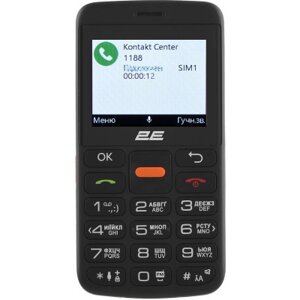 Мобільний телефон 2E T180 MAX Black (688130251051)