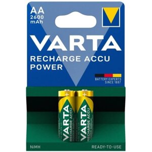 Акумулятор Varta AA 2600mAh*2 NI-MH Power (5716101402)