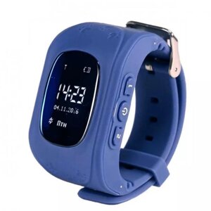 Дитячий розумний смарт годинник Smart Baby Watch Q50 GPS Blue Синій