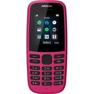 Мобільний телефон Nokia 105 DS 2019 Pink (16KIGP01A01)