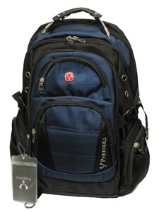 Міський ортопедичний рюкзак Wenger 8810 Швейцарський Оригінал Темно-синій