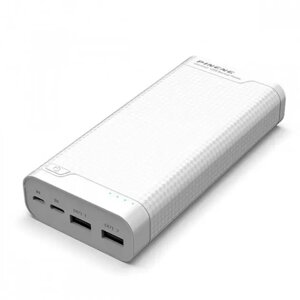 Зовнішній акумулятор Power Bank Pineng PN-932 20000mAh Білий в Київській області от компании shop-shap