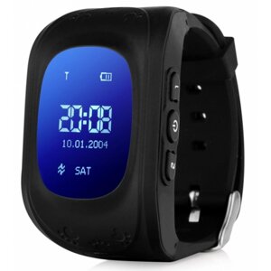 Дитячі розумні смарт годинник Smart Baby Watch Q50 GPS Black Чорні